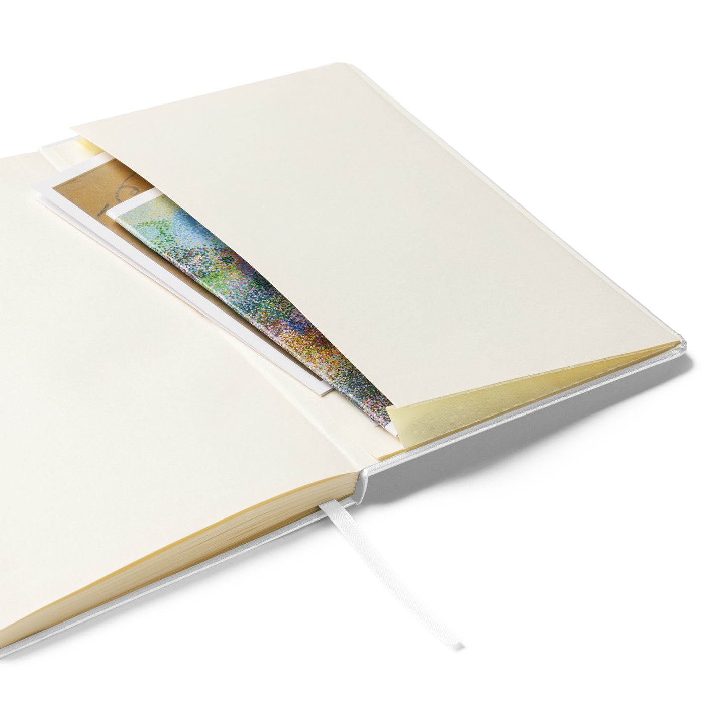 Inner Fokus Logo Hardcover bound notebook/journal (Navy Lettering)